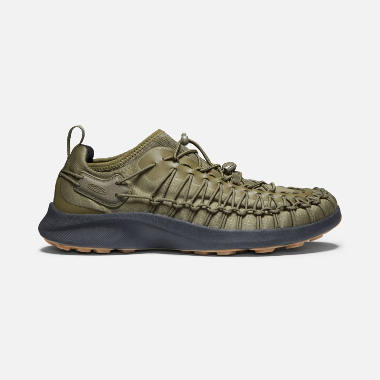 Keen UNEEK SNK Sneaker - Men's Dark Olive Black Footwear